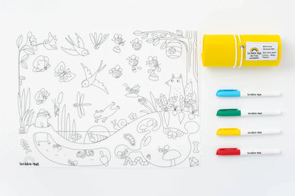 Scribble Mat The Originals - In The Garden