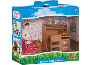Sylvanian Families - Chocolate Rabbit Sister Set