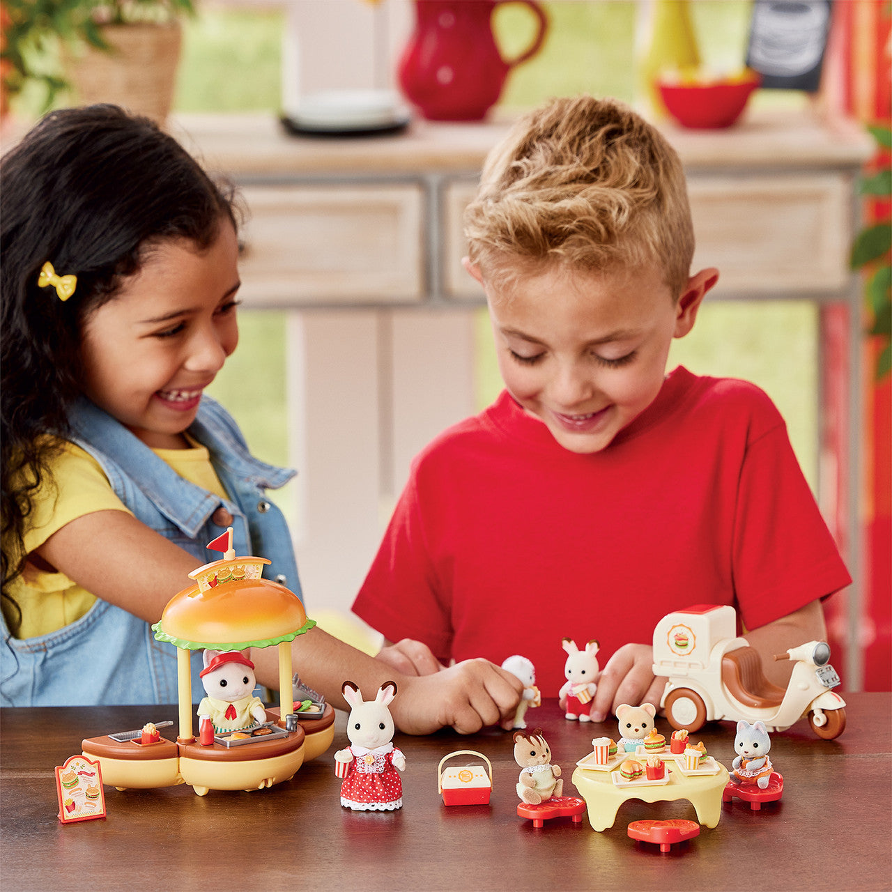 Sylvanian Families - Hamburger Stand