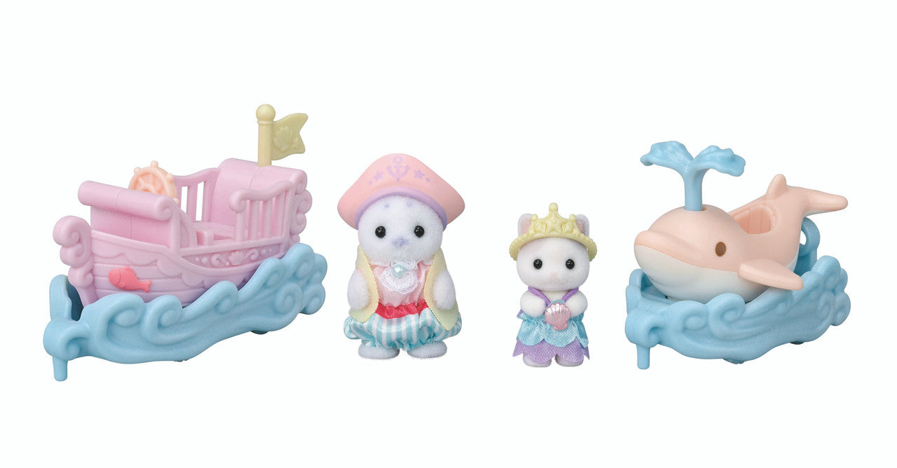 Sylvanian Families - Amusement Park Ride Set -Ride the Waves