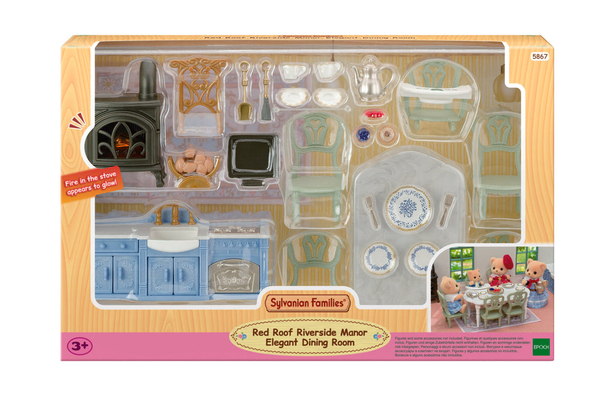 Sylvanian Families - Red Roof Riverside Manor Elegant Dining Room 5867