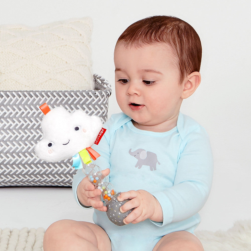 Skip Hop Silver Lining Rainstick Rattle
