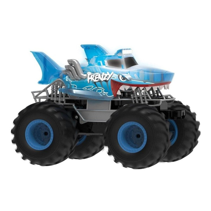 Revolt Radio Control Amphibious Shark Wheelie Monster – RC Monster Truck 8+