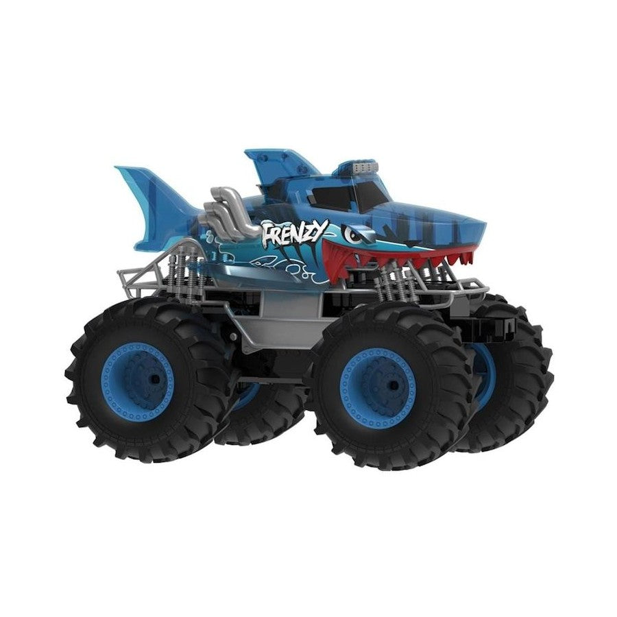 Revolt Radio Control Amphibious Shark Wheelie Monster – RC Monster Truck 8+