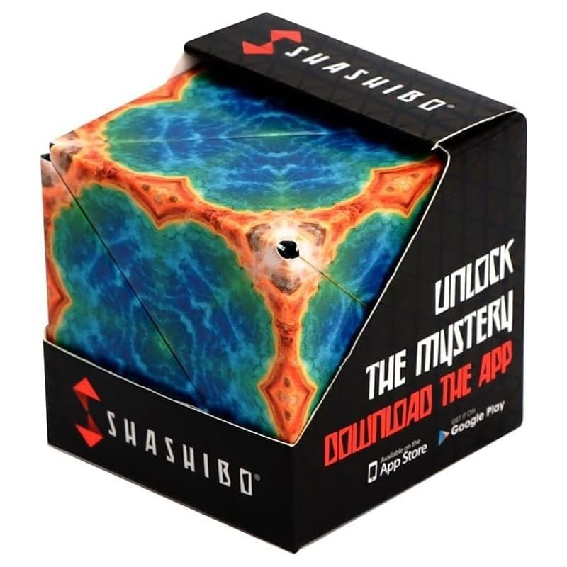 Shashibo Puzzle Cube - Earth | Magnetic Transforming Puzzle