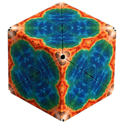Shashibo Puzzle Cube - Earth | Magnetic Transforming Puzzle