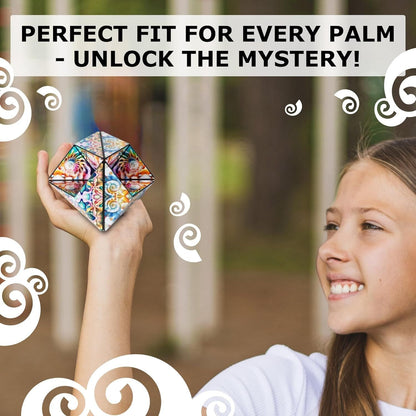 Shashibo Puzzle Cube - OCTA Atlantis | Magnetic Transforming Puzzle