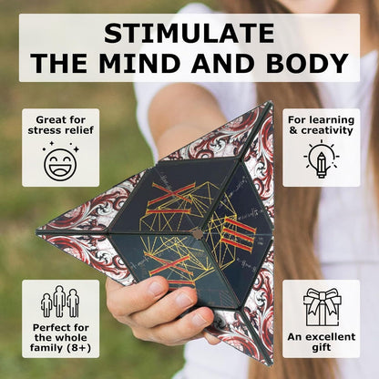 Shashibo Puzzle Cube - Renaissance | Magnetic Transforming Puzzle