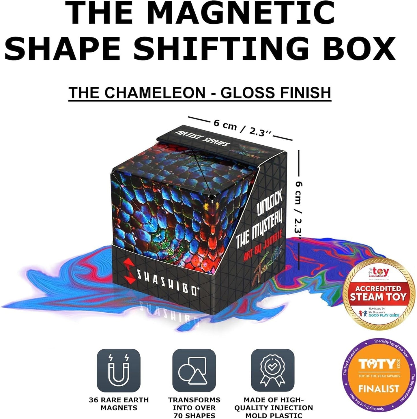 Shashibo Puzzle Cube - The Chameleon