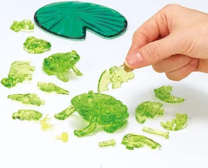 Crystal Puzzle 3D - Frogs 48 piece