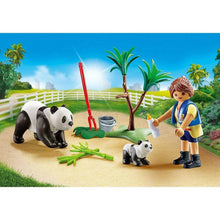 Playmobil City Life - Panda Caretaker Carry Case | 70105 **Minor Packaging Damage**