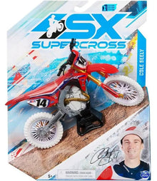 Supercross 1:10 Diecast Motorcycle - Cole Seely
