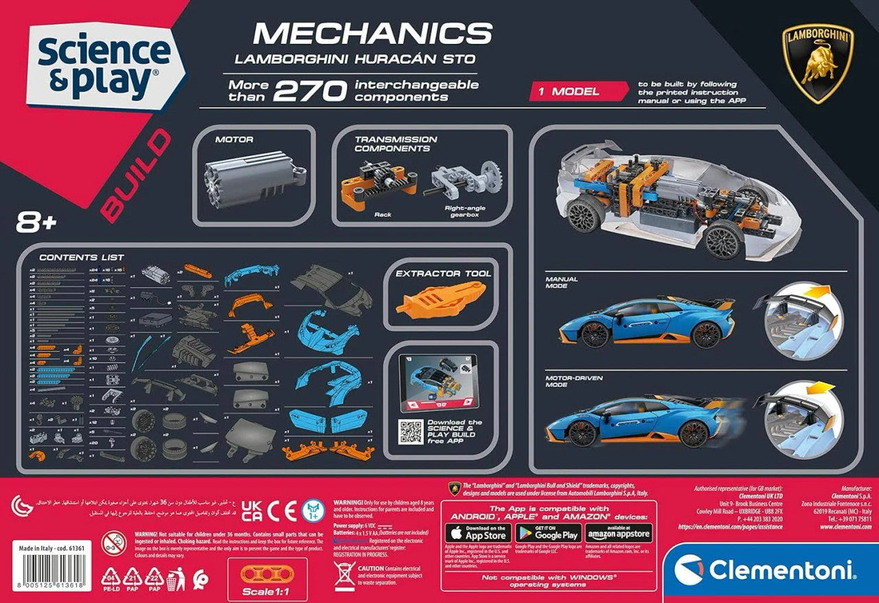 Clementoni Mechanics - Lamborghini Huracan STO