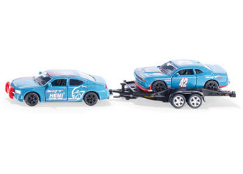 Siku - Dodge Charger with Dodge Challenger SRT Racing - 1:55 Scale