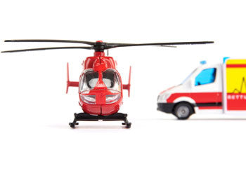 Siku - 1748 - Mercedes-Benz Ambulance & Helicopter - 1:87 Scale