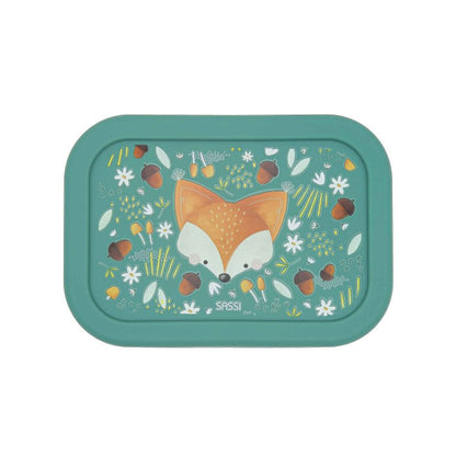 Sassi Silicone Lunch Box - Crunchy The Fox