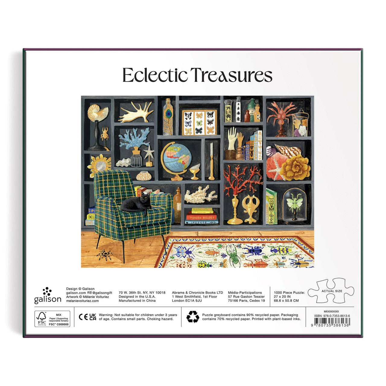 Galison 1000pc - Eclectic Treasures Puzzle