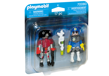 Playmobil Space - Space Police Officer & Theif 70080