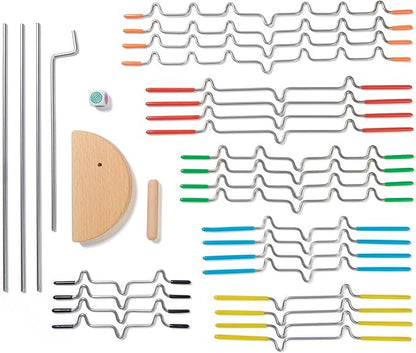 Spin Master Games Suspend family balance game box featuring colourful balancing rods and strategy gameplay for children and families
