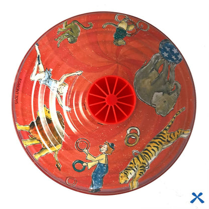 Egmont - Large Spinning Top - Circus