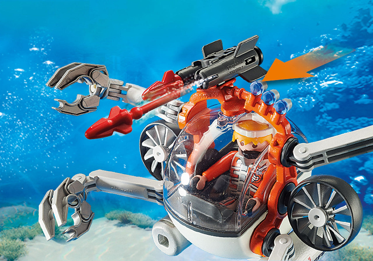 Playmobil Top Agents - Spy Team Sub Bot 70003