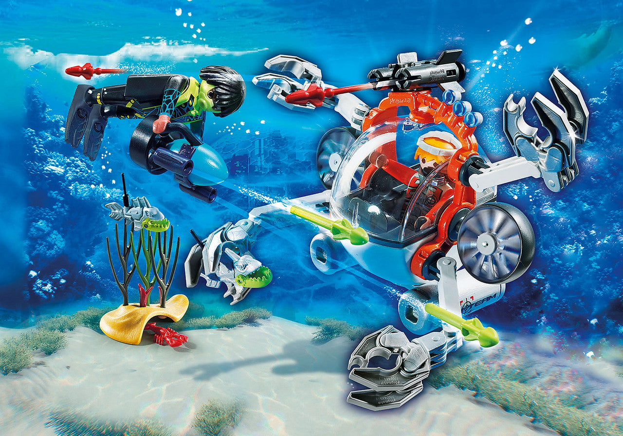 Playmobil Top Agents - Spy Team Sub Bot 70003