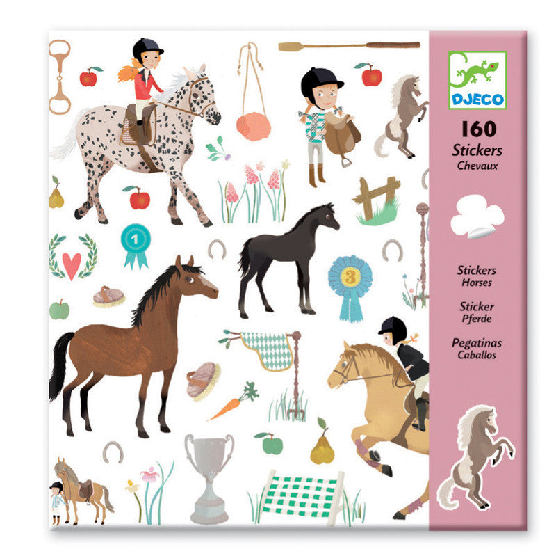 Djeco - Horses Stickers