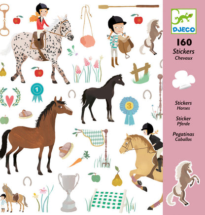 Djeco - Horses Stickers
