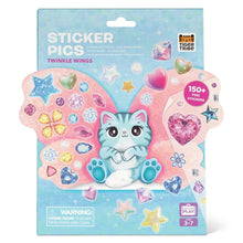 Sticker Pics Twinkle Wings, a mess-free sticker craft set of winged creatures to decorate