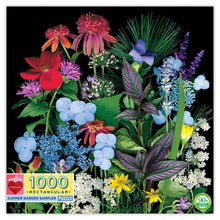 eeBoo 1000pc - Summer Garden Sampler Puzzle