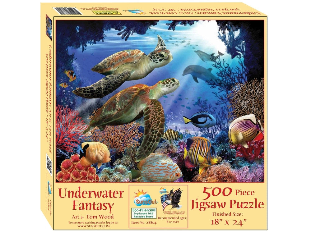 Sunsout 500pc - Underwater Fantasy Puzzle