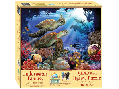 Sunsout 500pc - Underwater Fantasy Puzzle