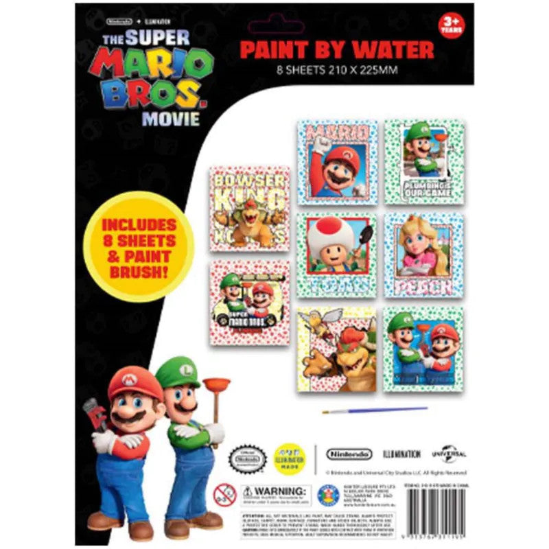 Super Mario - Paint by Water
