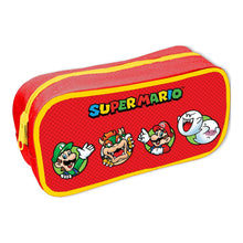 Super Mario Character Circles Pencil Case
