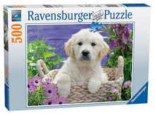 Ravensburger 500pc - Sweet Golden Retriever Puzzle