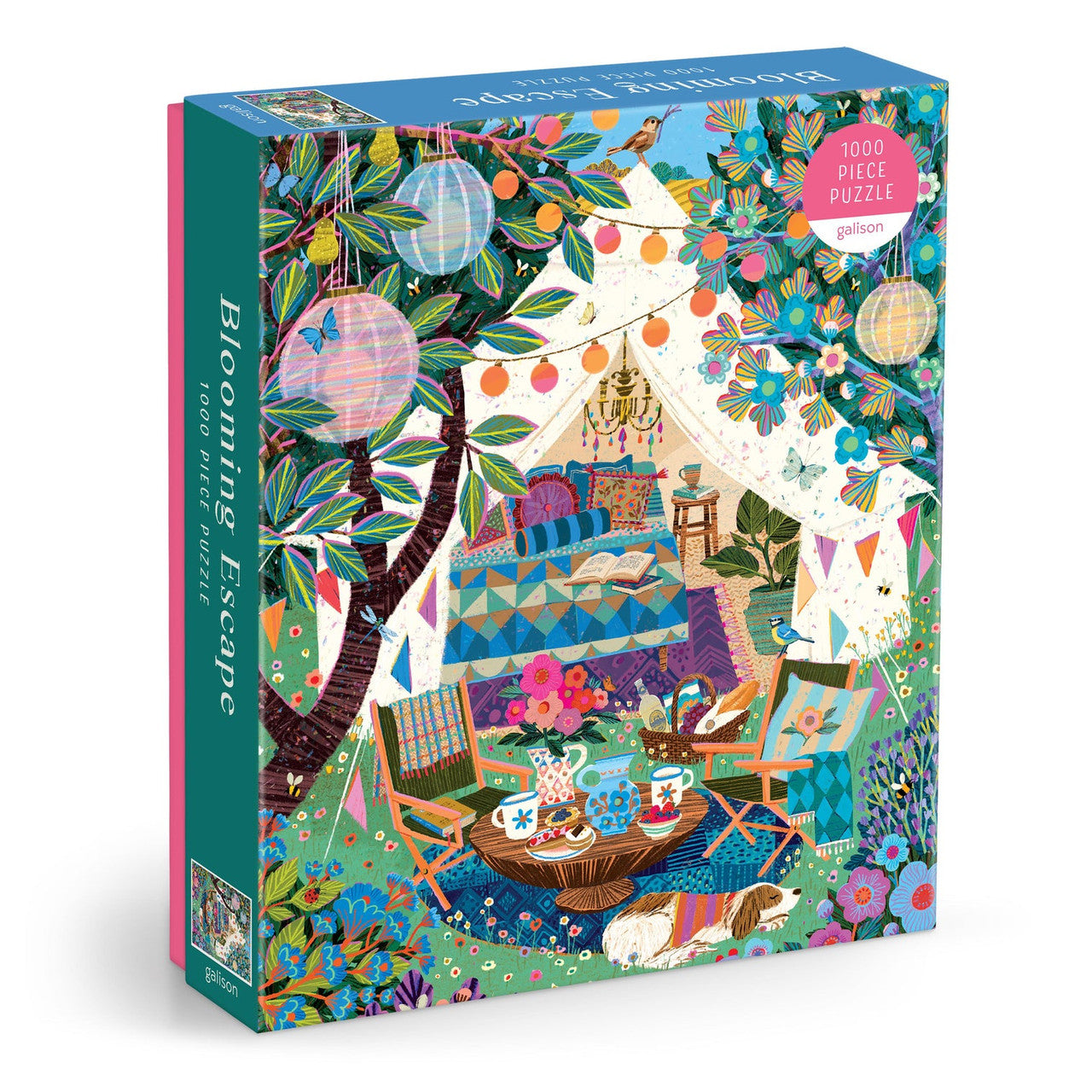 Galison 1000pc - Victoria Ball Blooming Escape Puzzle