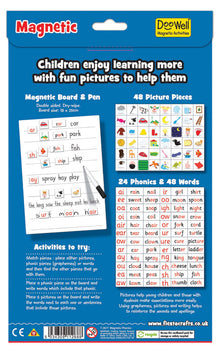 Fiesta Crafts - Magnetic Phonics With Words & Pictures