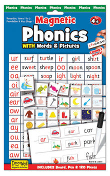 Fiesta Crafts - Magnetic Phonics With Words & Pictures
