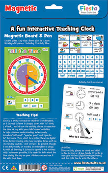 Fiesta Crafts - Magnetic Tell The Time