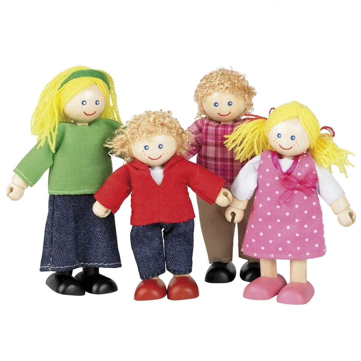 Tidlo - Caucasian Doll Family
