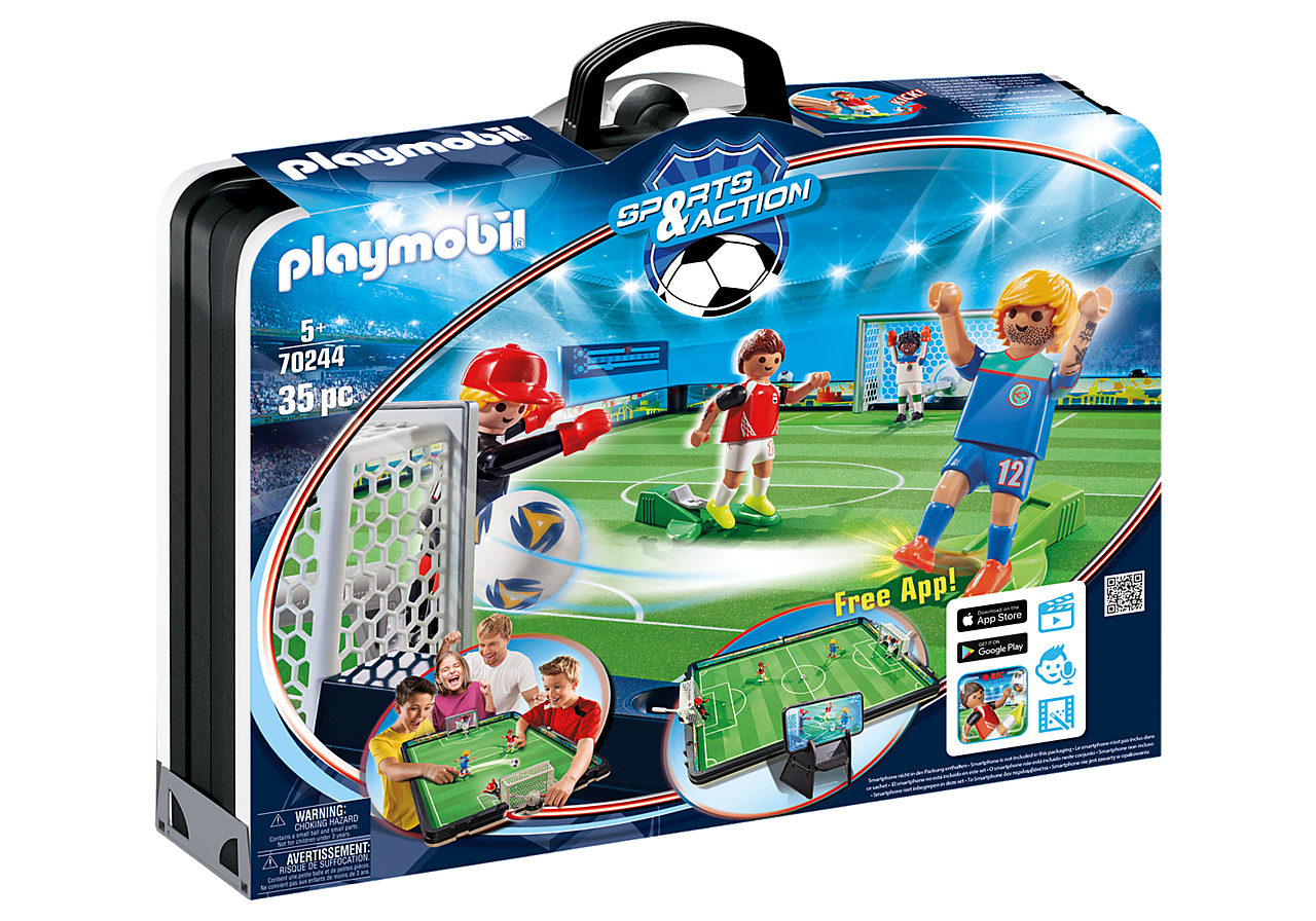 Playmobil Sports & Action - Take Along Soccer Arena 70244