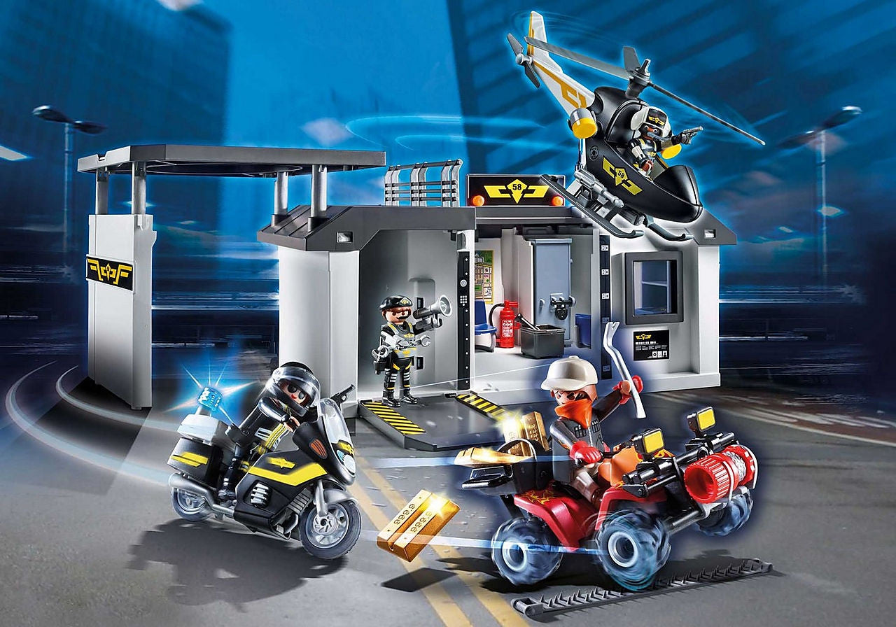 Playmobil City Action - Take Along Tactical Unit Headquarters 70338