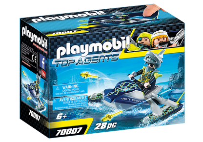Playmobil Top Agents - TEAM S.H.A.R.K. Rocket Rafter 70007