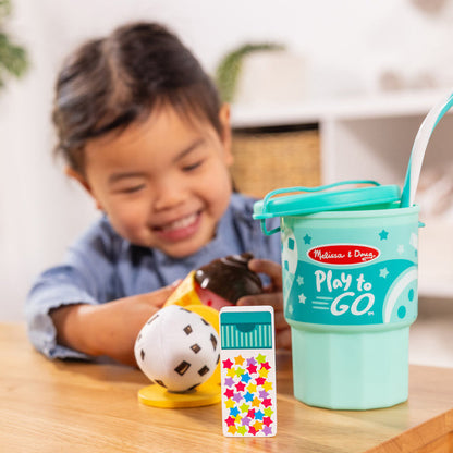 Melissa & Doug - Play to Go - Ice Cream Playset
