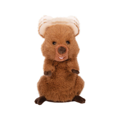 The Australian Collection ChatterMate Quokka Brown interactive talking plush toy that repeats speech while bobbing its head