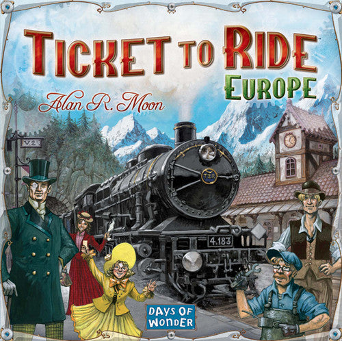 Ticket to Ride EUROPE Board Game by Days Of Wonder