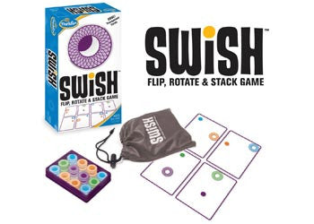 ThinkFun - Swish - Flip, Rotate & Stack Game