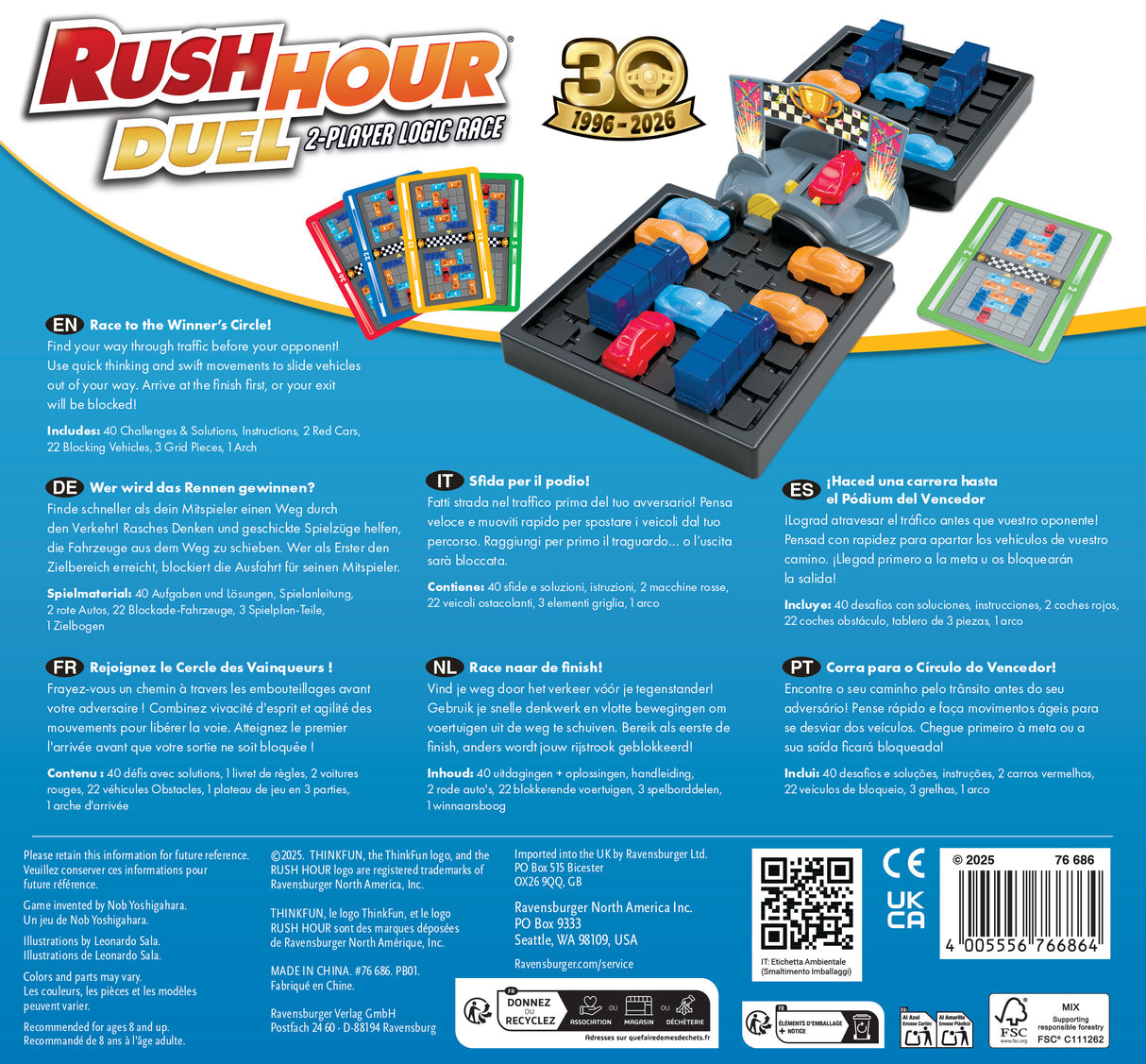 ThinkFun Rush Hour Race Game