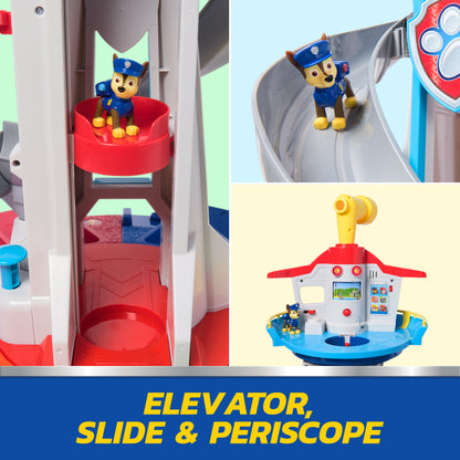 PAW Patrol My Size Lookout Tower Playset with Chase Vehicle