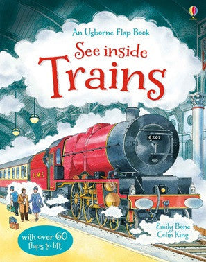 Usborne - Lift-the-Flap - See Inside Trains